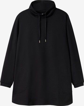 SHEEGO Sweatshirt in Schwarz: predná strana