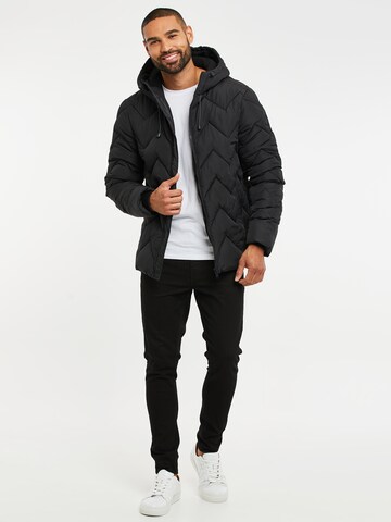 Threadbare Übergangsjacke 'Sandey' in Schwarz