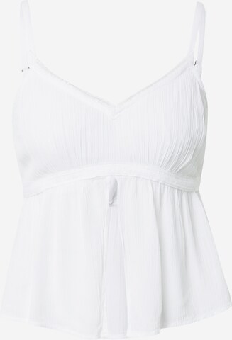 HOLLISTER Top in White: front