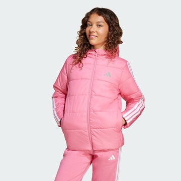 ADIDAS SPORTSWEAR Sportjacke 'Essentials' in Pink: Vorderseite