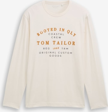 TOM TAILOR Shirt in Weiß: Vorderseite