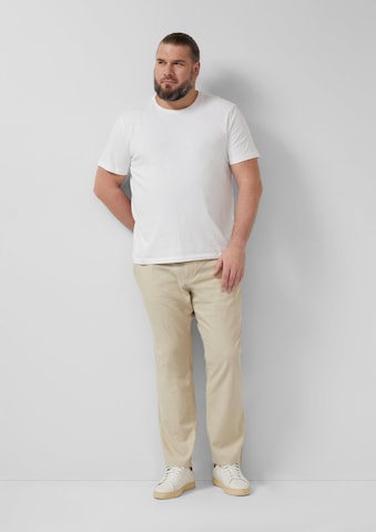 s.Oliver Regular Chino trousers ' DETROIT ' in Beige
