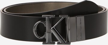 Calvin Klein Jeans Ремень в Черный: спереди