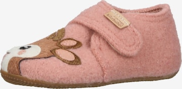 Living Kitzbühel Slippers in Pink: front