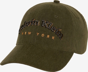 Calvin Klein Cap in Grün: Vorderseite
