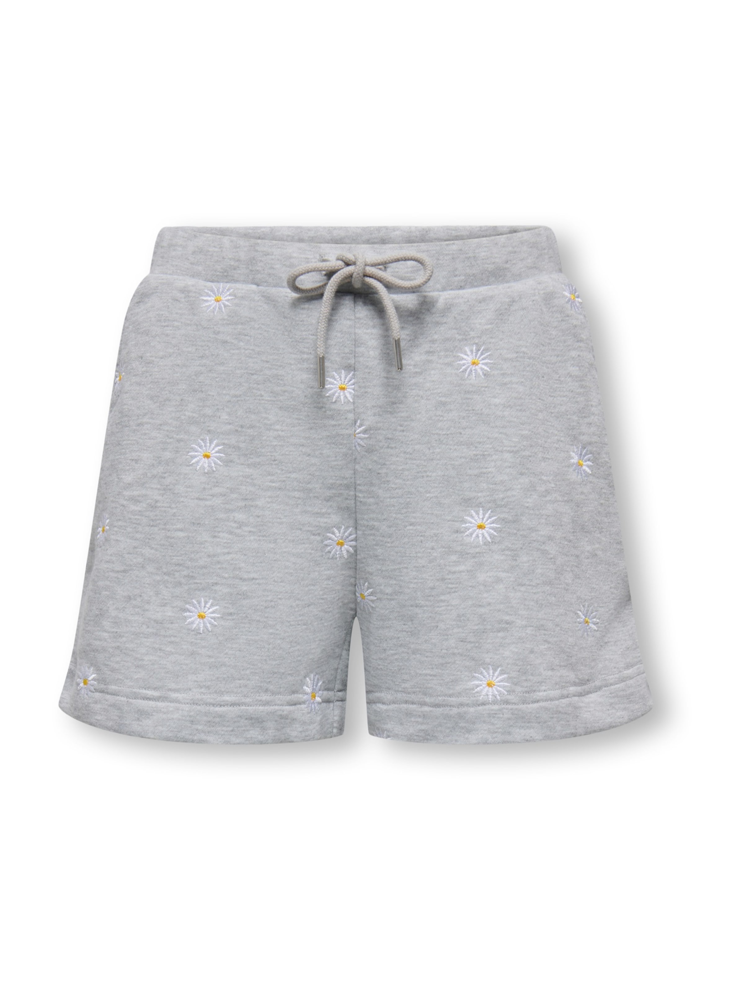 ONLY GIRLS Regularen Hlače 'KOGLUNA' | siva barva: sprednja stran