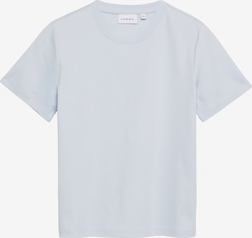 Maglietta di COMMA in blu: frontale