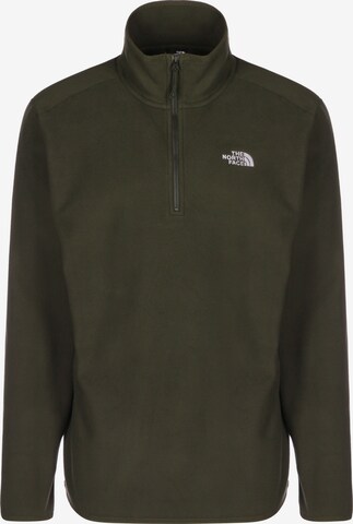 Pull-over de sport 'Glacier' THE NORTH FACE en vert : devant