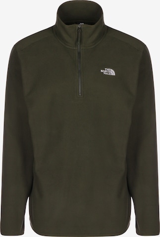 THE NORTH FACE Sports sweater 'Glacier' in Green: front