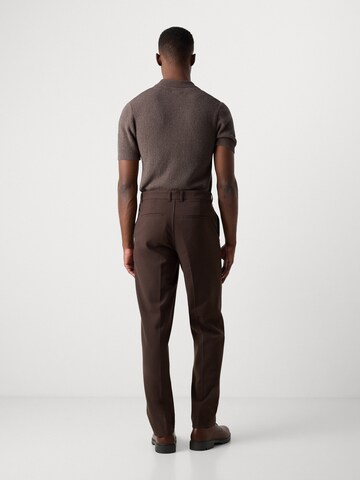 Lindbergh Regular Hose 'Superflex' in Braun