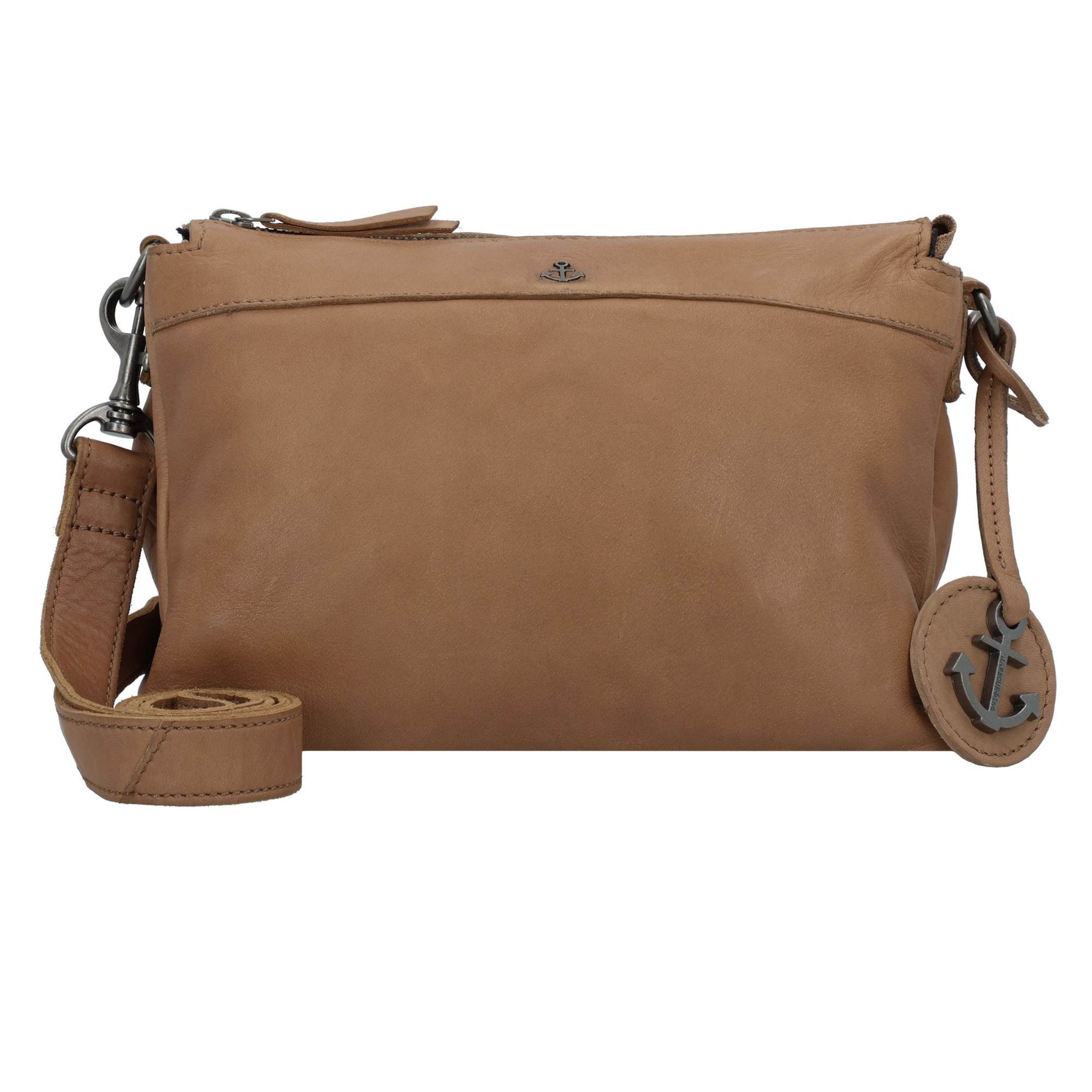 Sac à bandoulière 'Soft Weaving' Harbour 2nd en marron : devant