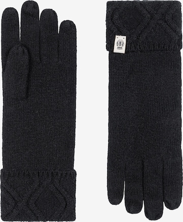 Gants 'FROZEN WINTER' Roeckl en noir : devant