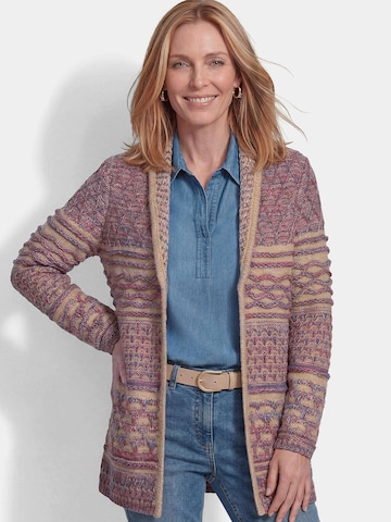 Cardigan Goldner en violet : devant