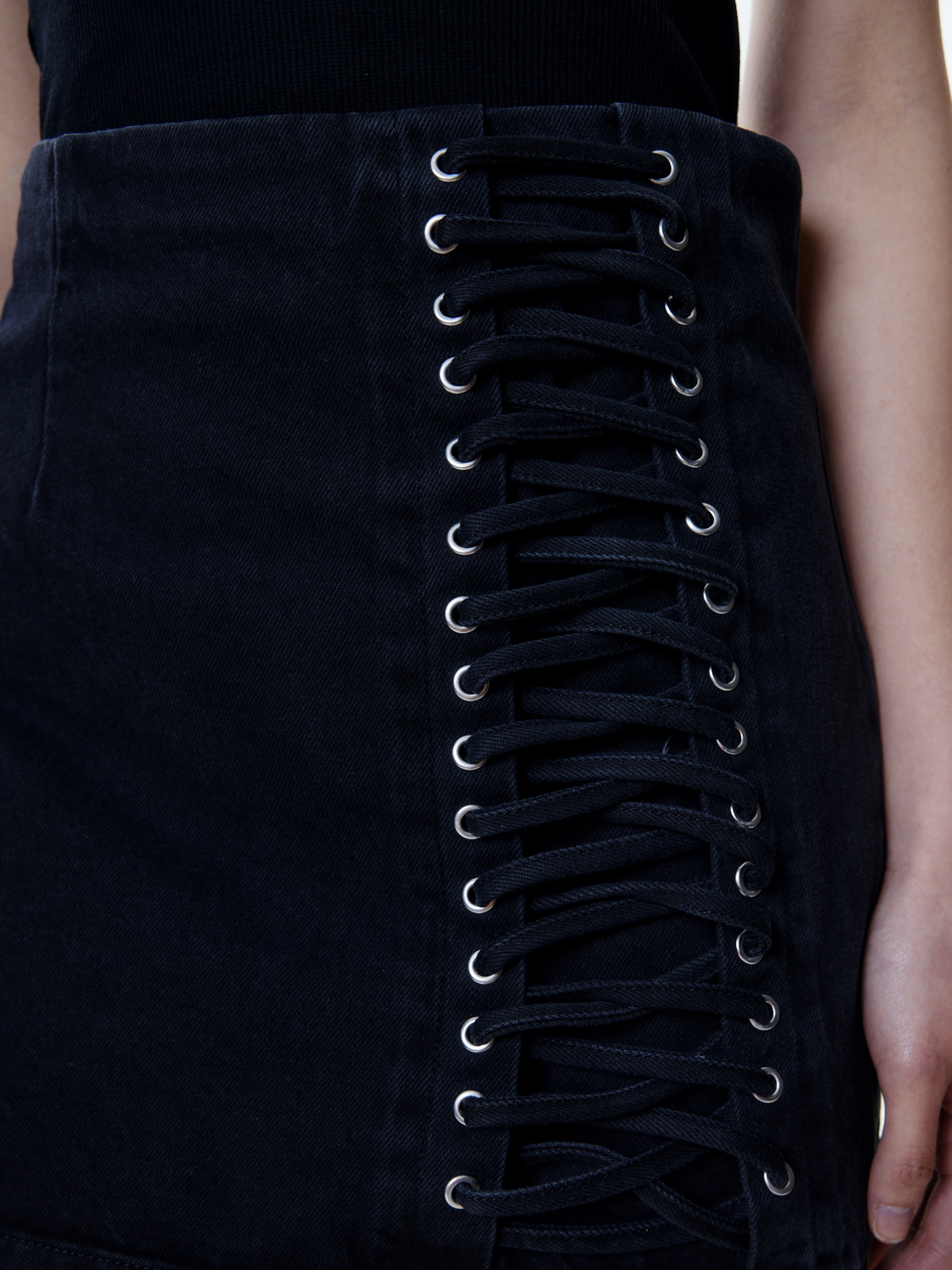 EDITED Produits Jupe 'Bosse' noir