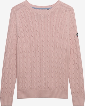 Pull-over Superdry en orange : devant