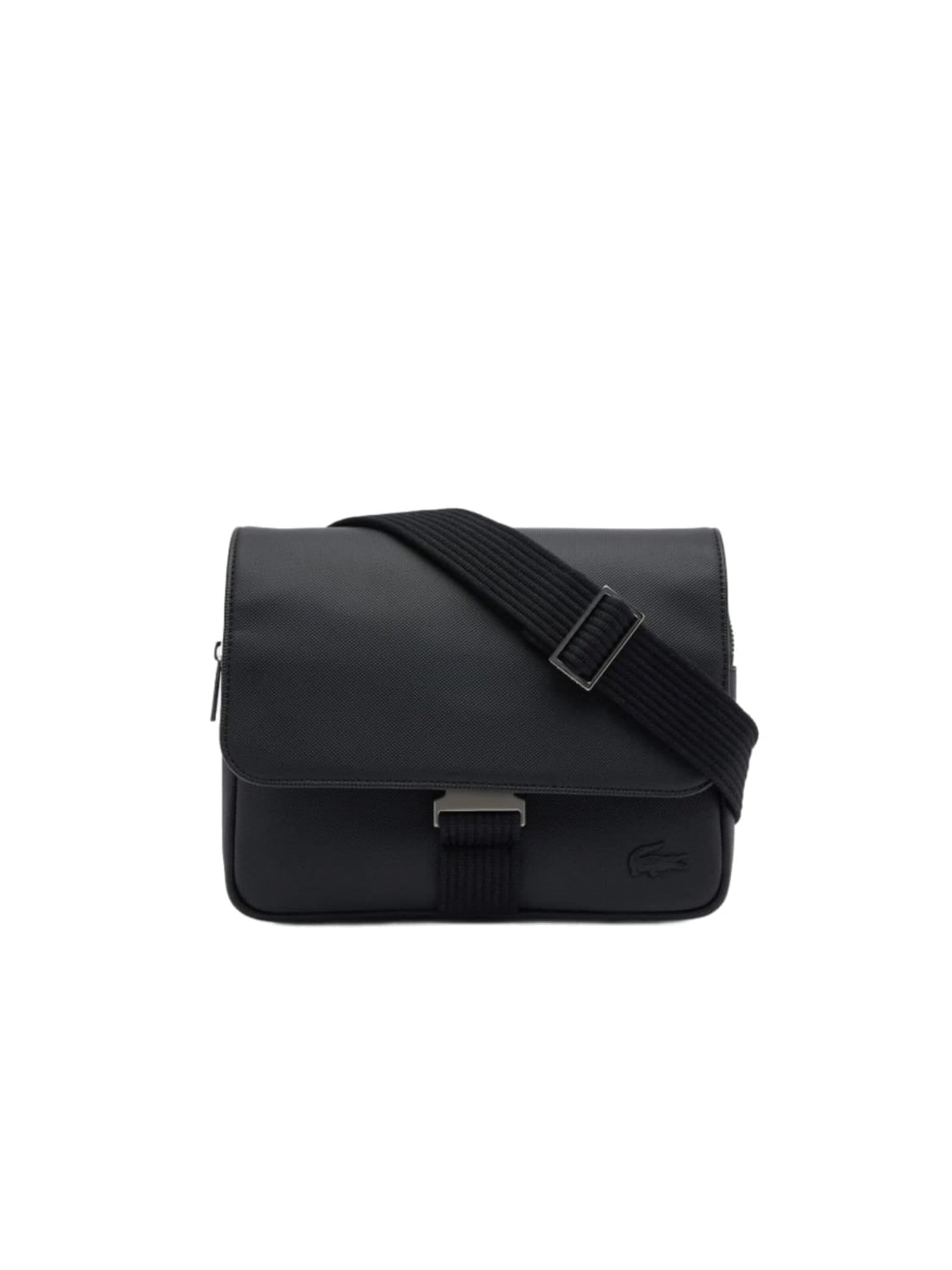 LACOSTE Umhängetasche 'Lacoste Sacoche rabat Men's Classic Noir'‌‌‌ in One Size in schwarz, Produktansicht