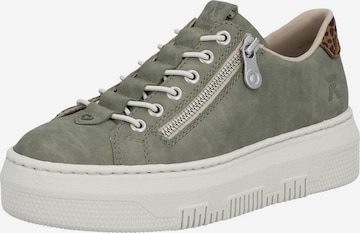 Rieker Matalavartiset tennarit värissä vihreä: etupuoli