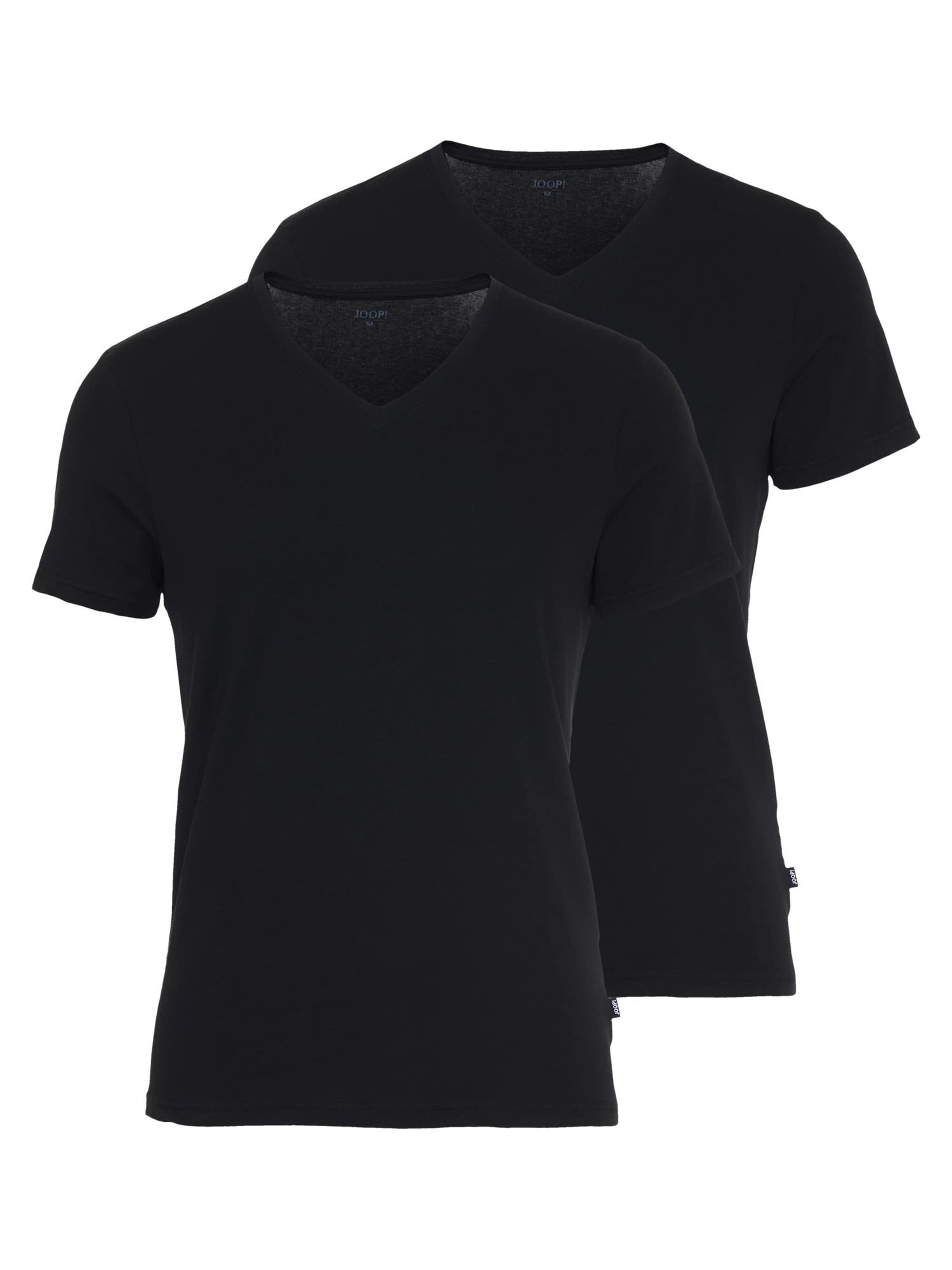 JOOP! - Camiseta térmica 'Everyday' en negro: frente