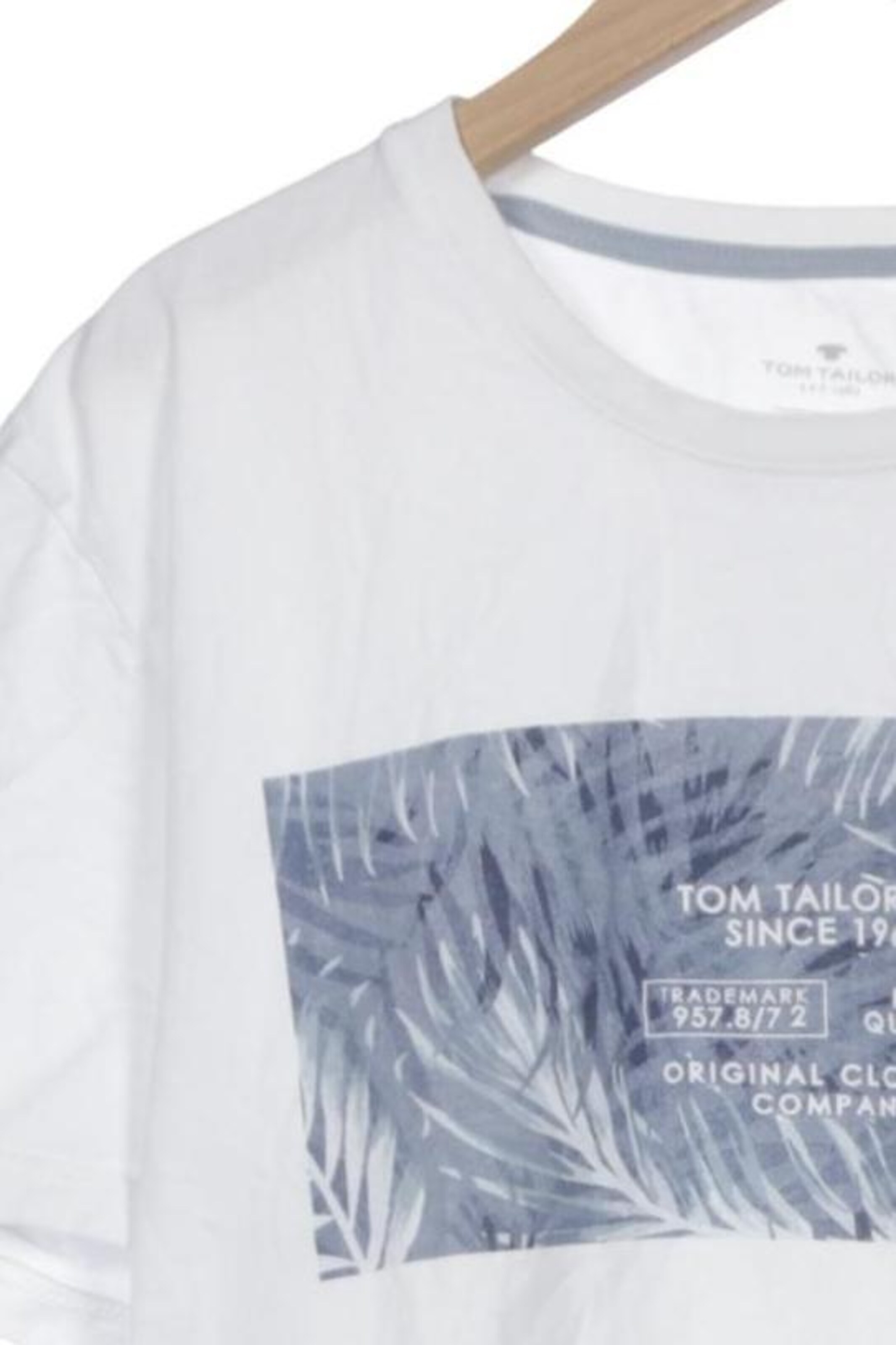 TOM TAILOR Shirt in XXL in White