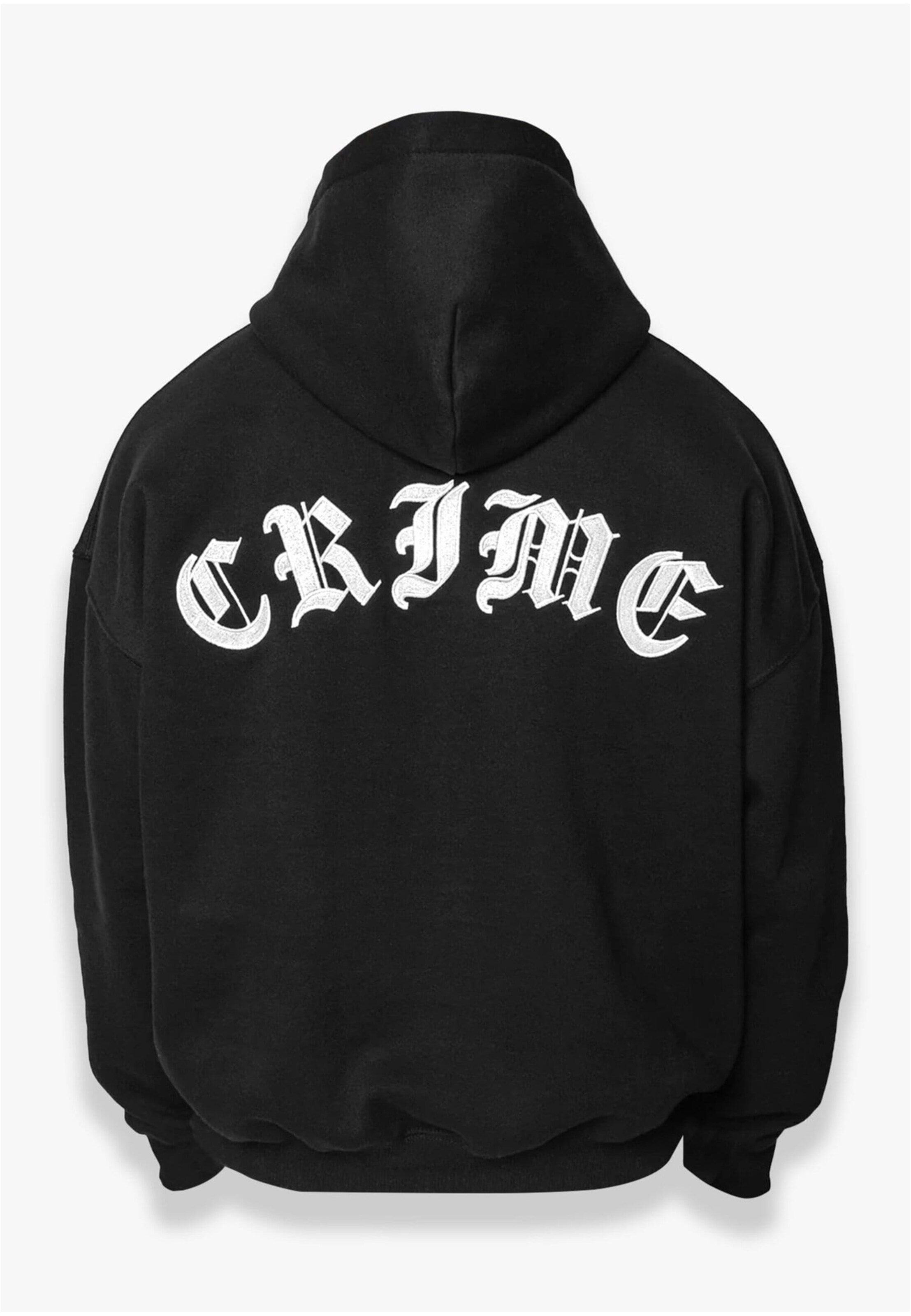 Dropsize Sweatshirt in Zwart