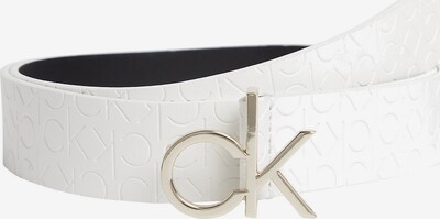 Calvin Klein Riem in de kleur Goud / Wit, Productweergave