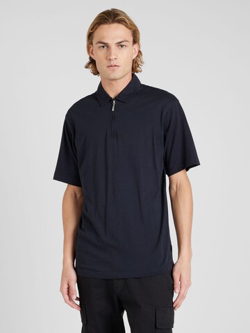 JACK & JONES Poloshirt 'HOLST' in Schwarz: predná strana