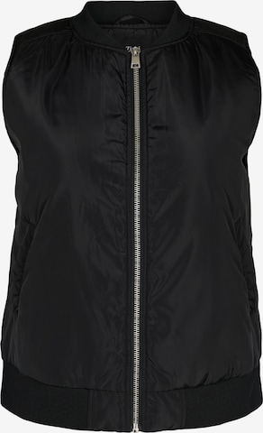 Zizzi Vest 'Raly' in Black: front