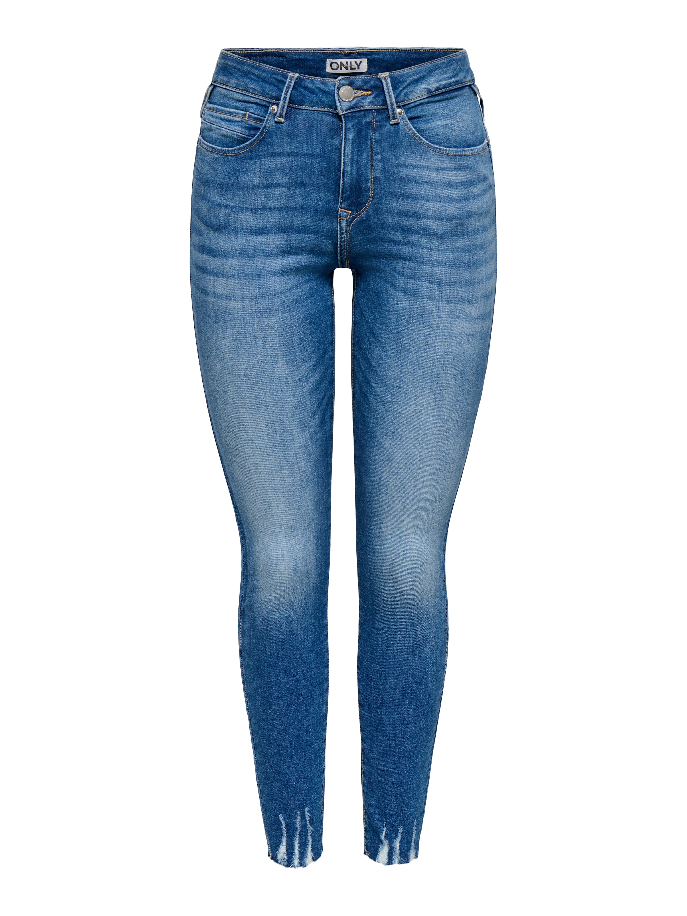 Only Petite Skinny Jeans 'ONLBLUSH' in Blauw: voorkant