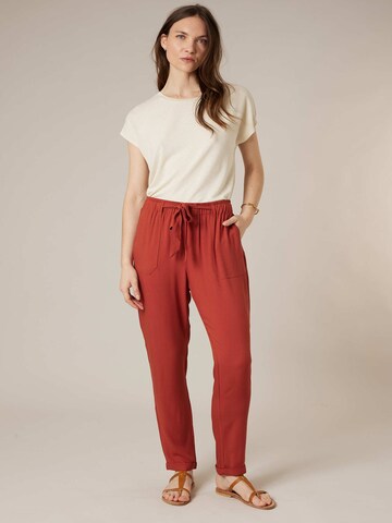 Coupe slim Pantalon Deeluxe en rouge