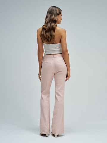 Salsa Jeans Flared ChinoHosen Chino in Pink