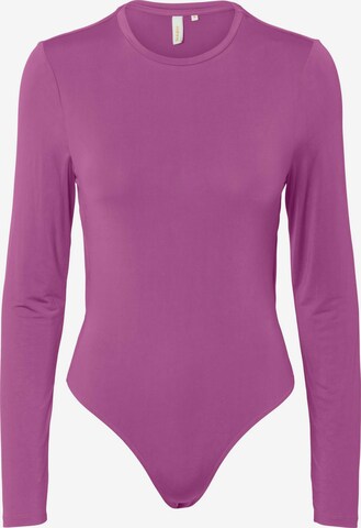 PIECES - Body camiseta 'DAGMAR' en rosa: frente