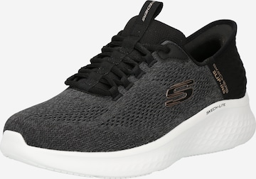 SKECHERS Nizke superge 'LITE PRO - PRIMEBASE' | črna barva: sprednja stran