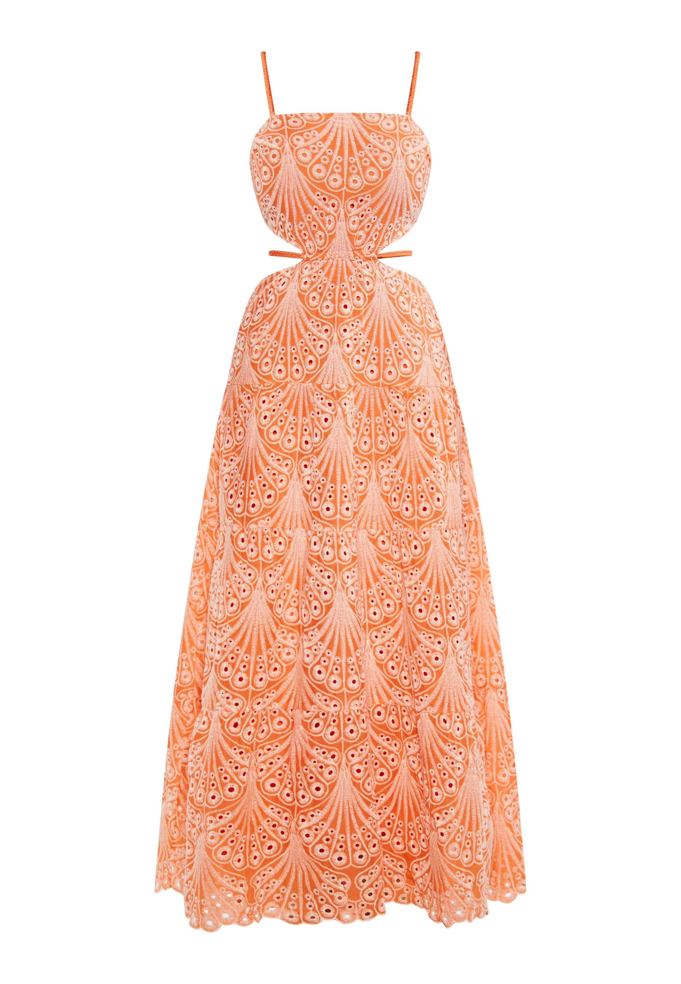 Robe d’été IZIA en orange : devant
