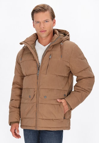 DreiMaster Maritim - Chaqueta de invierno en beige: frente