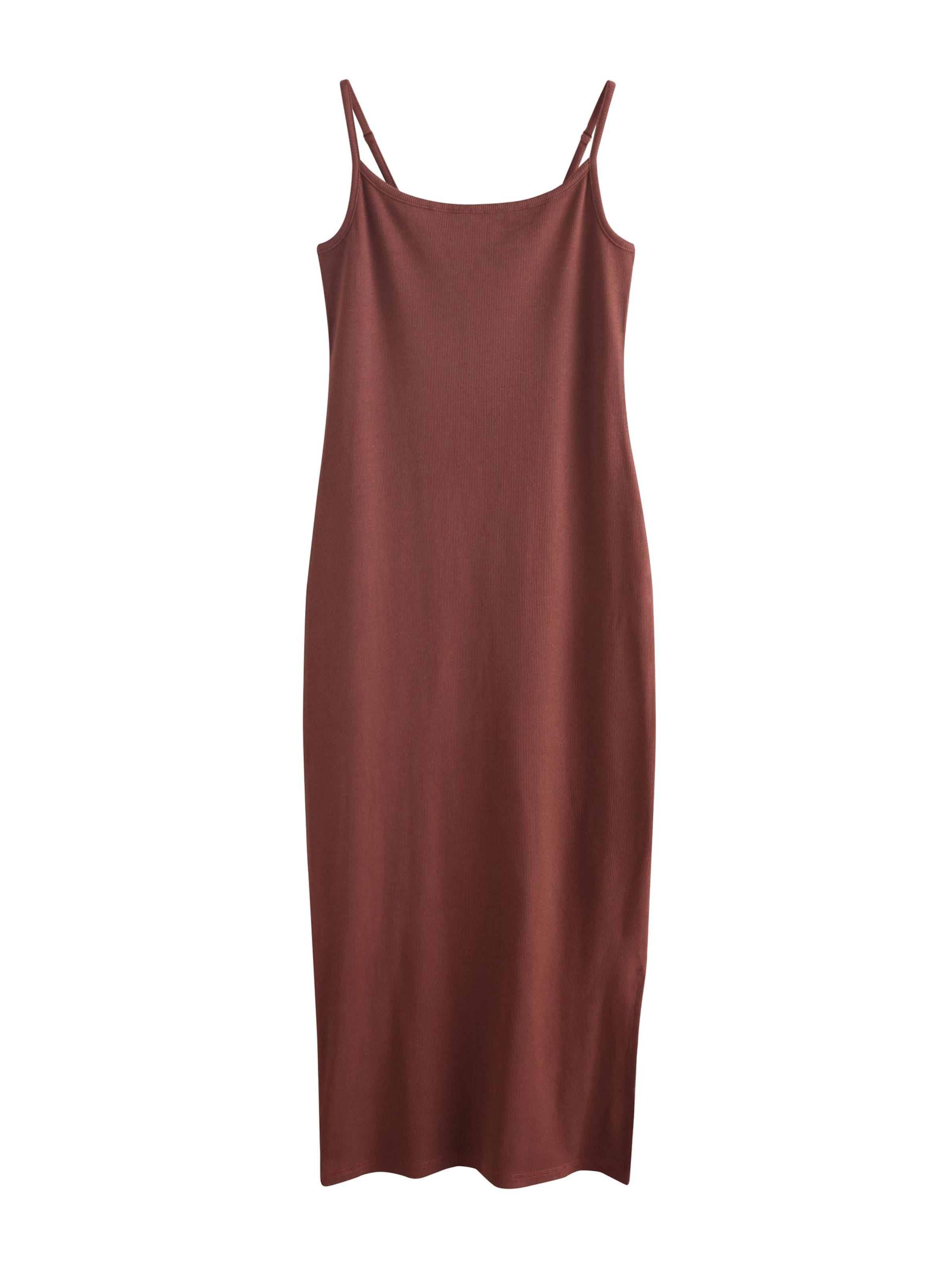 The Set Kleid in Braun
