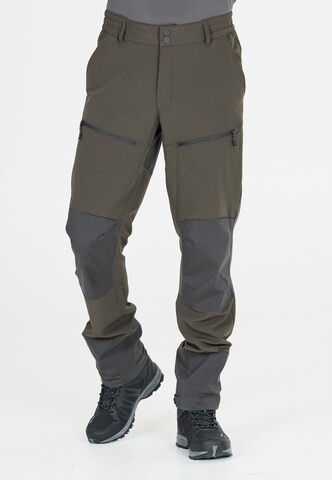 Whistler Regular Outdoor trousers 'Avatar' in Brown: front