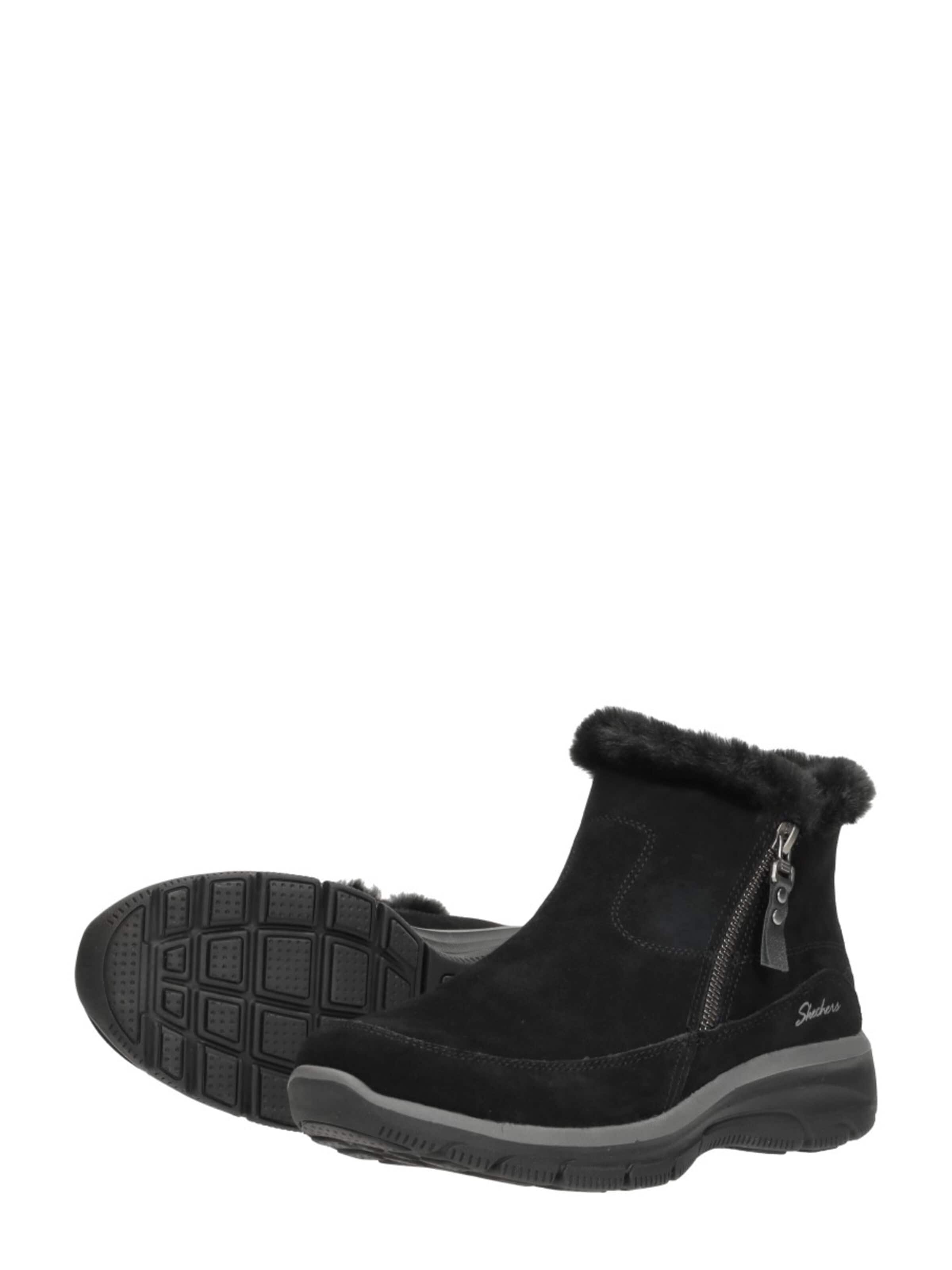 Boots 'Relaxed Fit: Easy Going - Cool Zip!' SKECHERS en noir