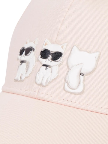 Karl Lagerfeld Кепка 'Ikon Choupette' в Ярко-розовый