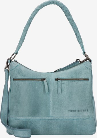 Borsa a spalla 'Femi & Nine' di Greenland Nature in verde: frontale