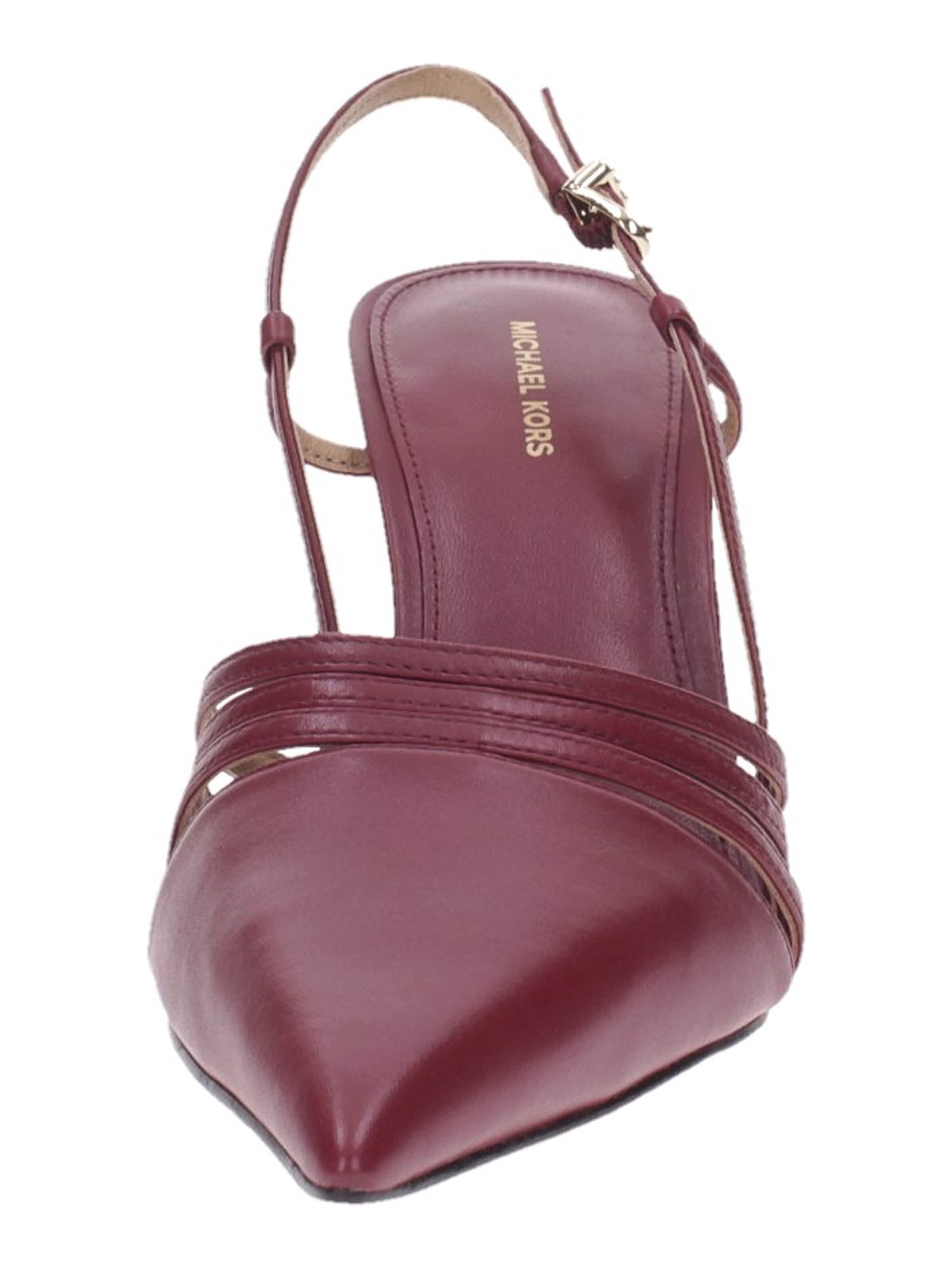 Décolleté sling 'Michael Kors Decollete Haisley Sling Pump' di Michael Kors in rosso