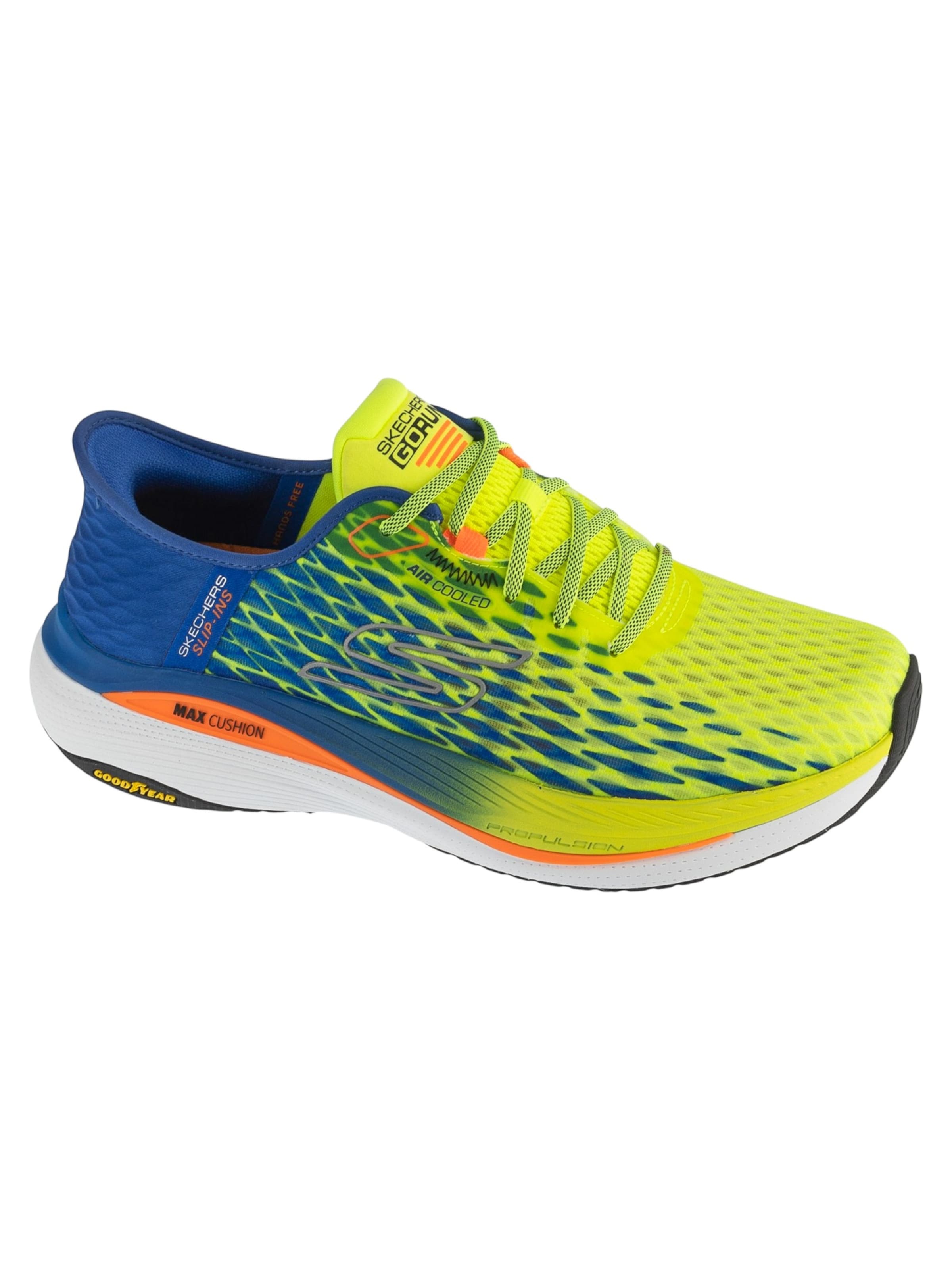 SKECHERS Loopschoen 'Skechers Slip-Ins: Max Cushioning Propulsion - Vitality' in Geel: voorkant