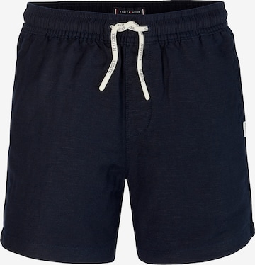 mėlyna TOMMY HILFIGER Standartinis Kelnės: priekis