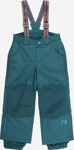FINKID Outdoor Pants 'RUUVI' in Blue: front