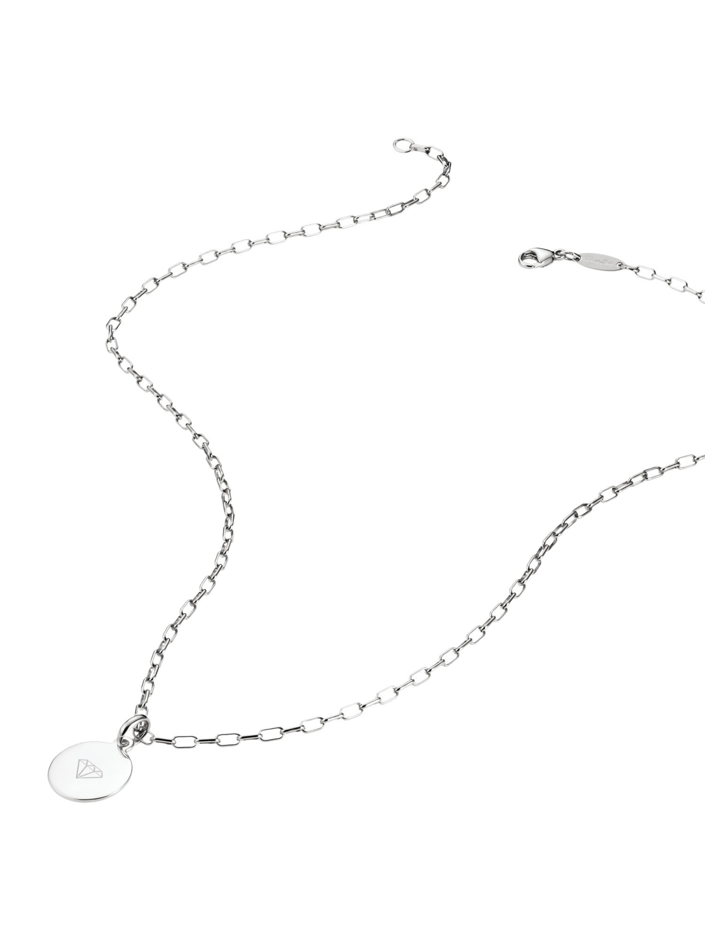 Thomas Sabo Necklace 'Paperclip' in Silver