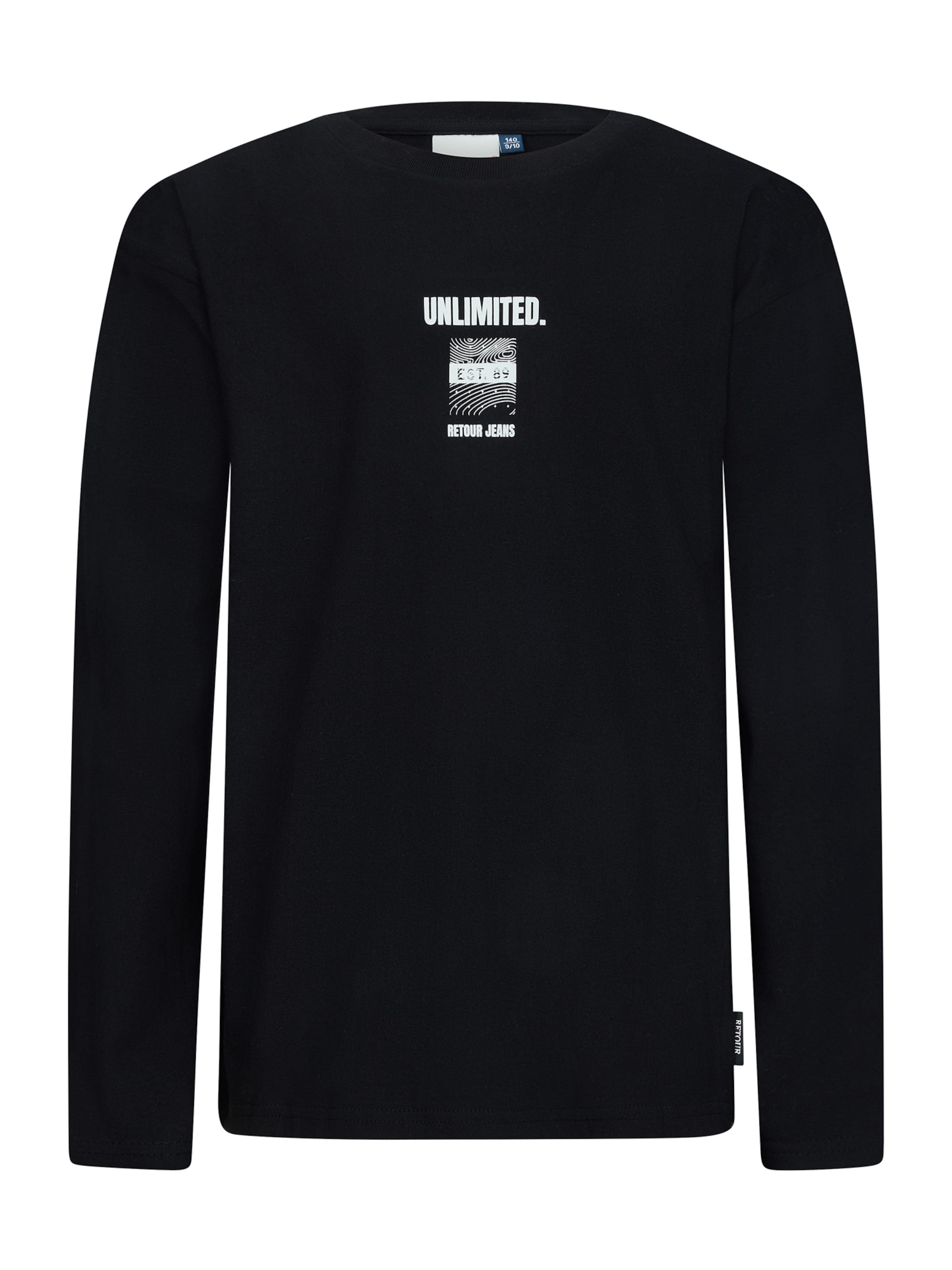 Retour Jeans Shirt 'Goof' in Black: front