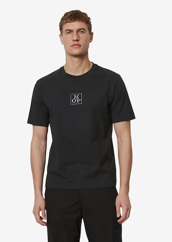 Marc O'Polo - Camiseta en negro: frente