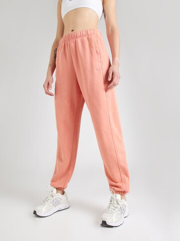 ADIDAS SPORTSWEAR Tapered Sports trousers 'W ALL' in Orange: front