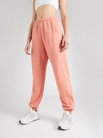 Effilé Pantalon de sport 'W ALL' ADIDAS SPORTSWEAR en orange : devant