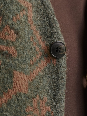 JACK & JONES Gebreid vest 'blumagne' in Groen