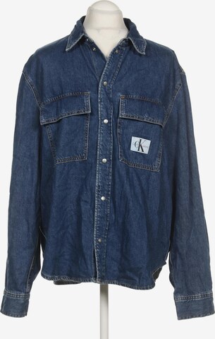 Calvin Klein Jeans Hemd XL in Blau: predná strana